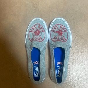 Red Sox Slip On Keds
